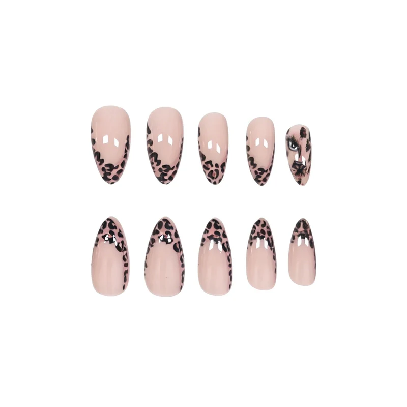 Leopard Print Stiletto Nail Art Stornfield
