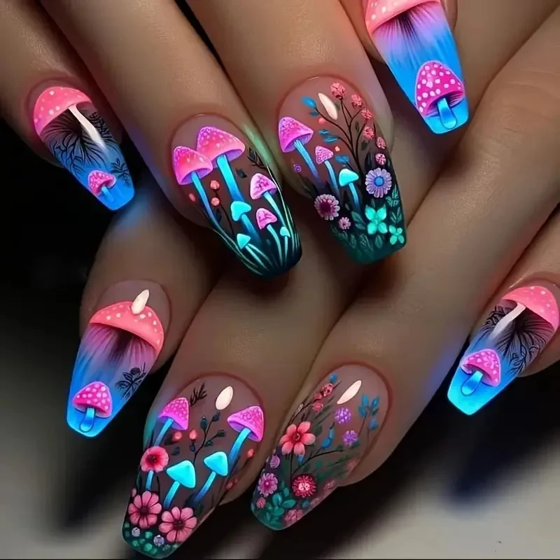 Iridescent Acrylic Nail Enhancements Stornfield