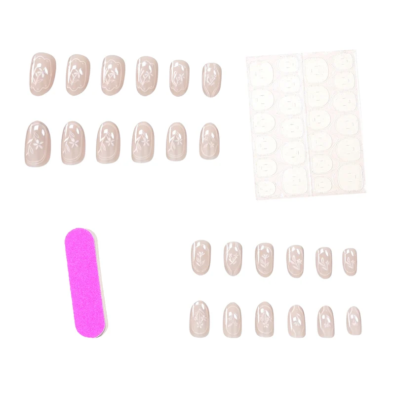 Intricate Floral Nail Art Stornfield