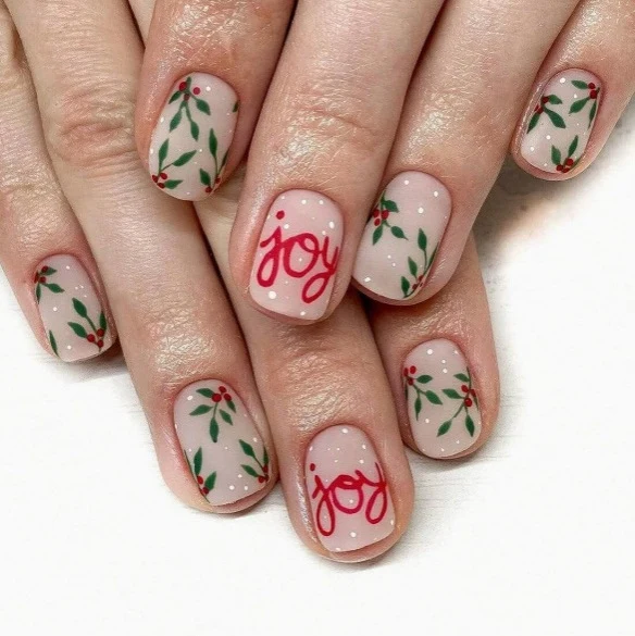 Holiday-Themed Nail Art Set Stornfield
