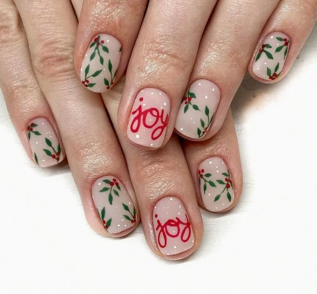 Holiday-Themed Nail Art Set Stornfield