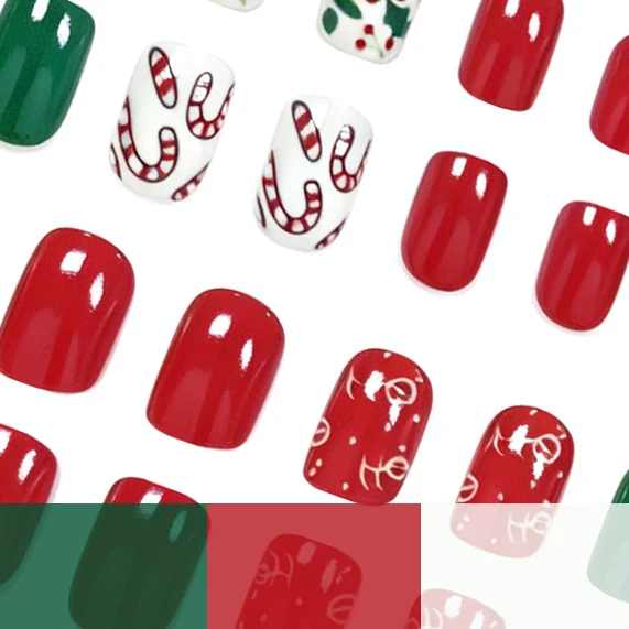 Holiday-Themed Nail Art Enhancements Stornfield