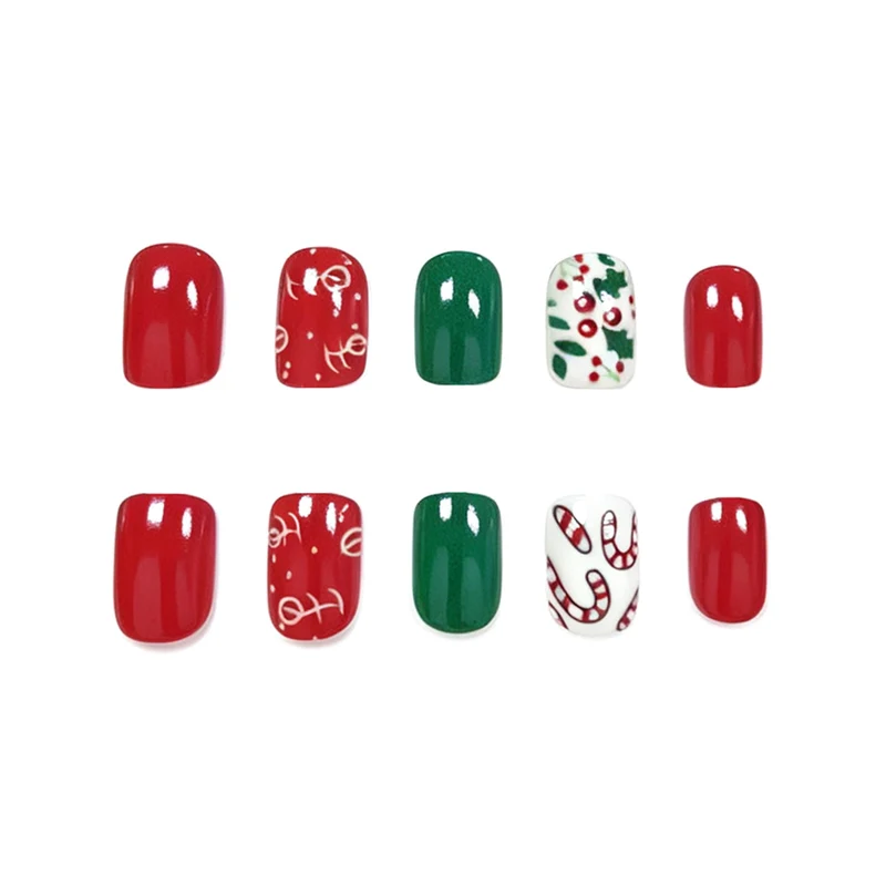 Holiday-Themed Nail Art Enhancements Stornfield