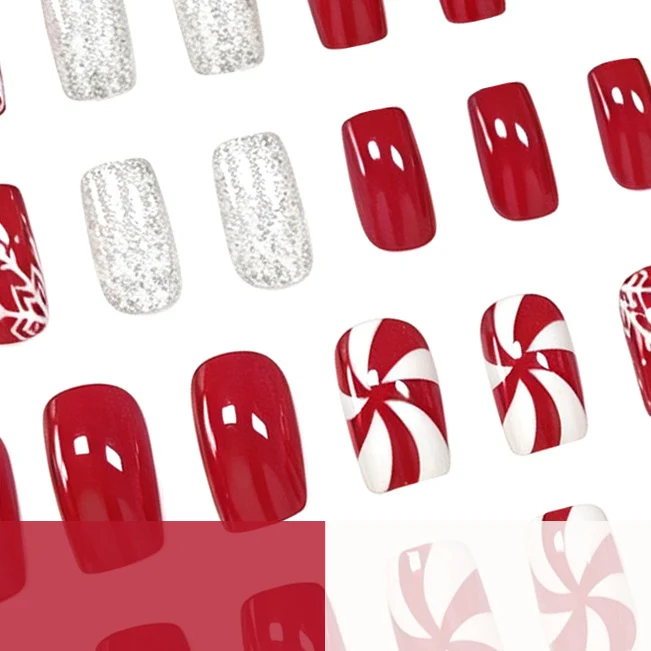 Holiday-Themed Nail Art Design Stornfield