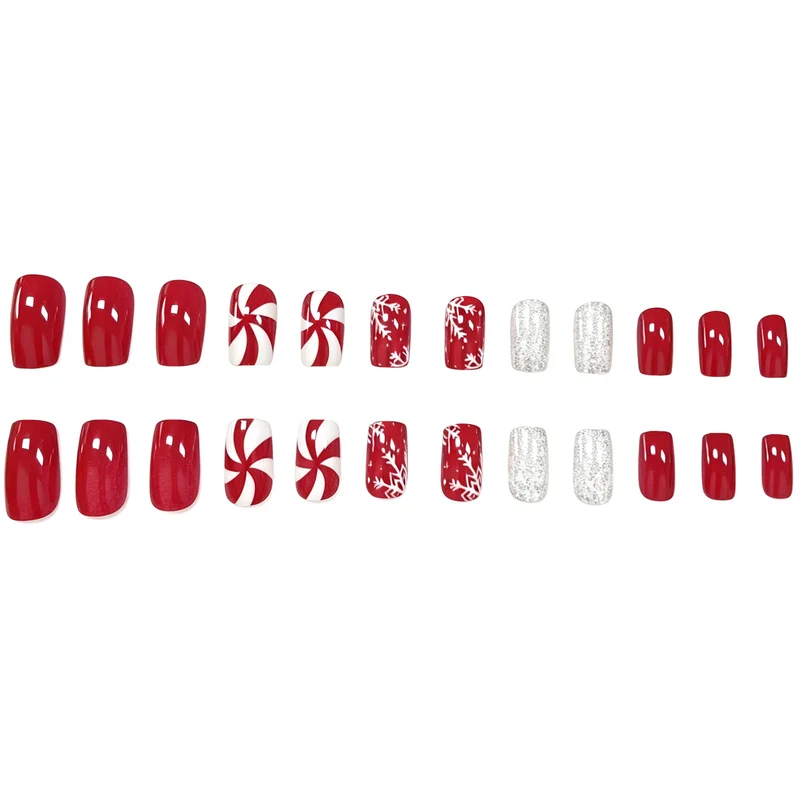 Holiday-Themed Nail Art Design Stornfield