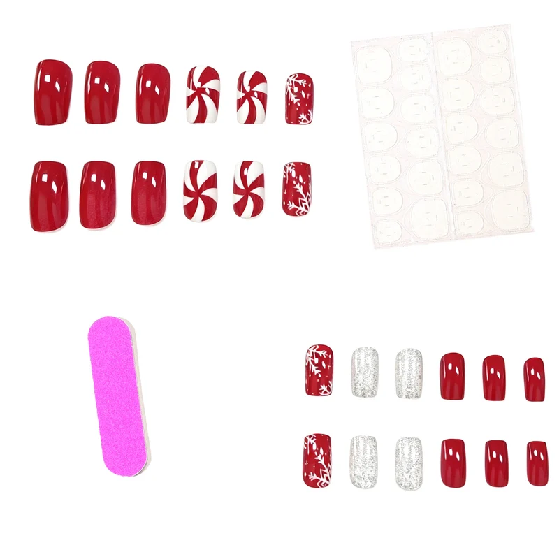 Holiday-Themed Nail Art Design Stornfield