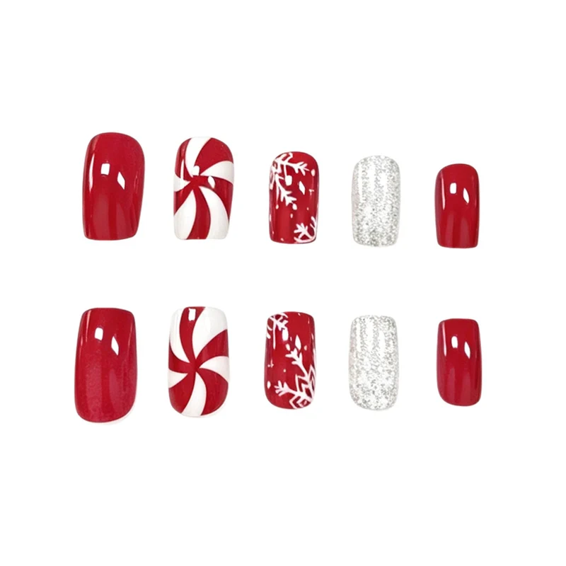 Holiday-Themed Nail Art Design Stornfield