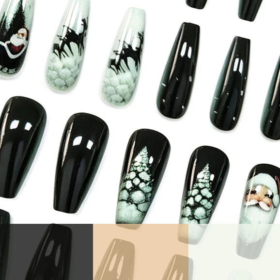 Holiday-Themed Nail Art Design Stornfield