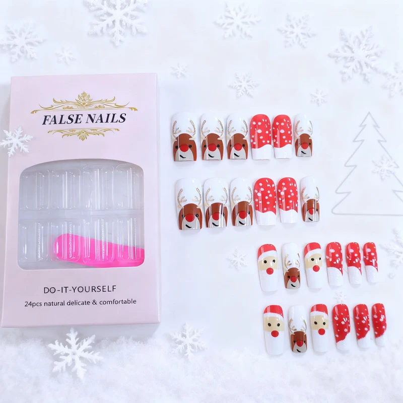 Holiday-Themed Gel Nail Art Set Stornfield