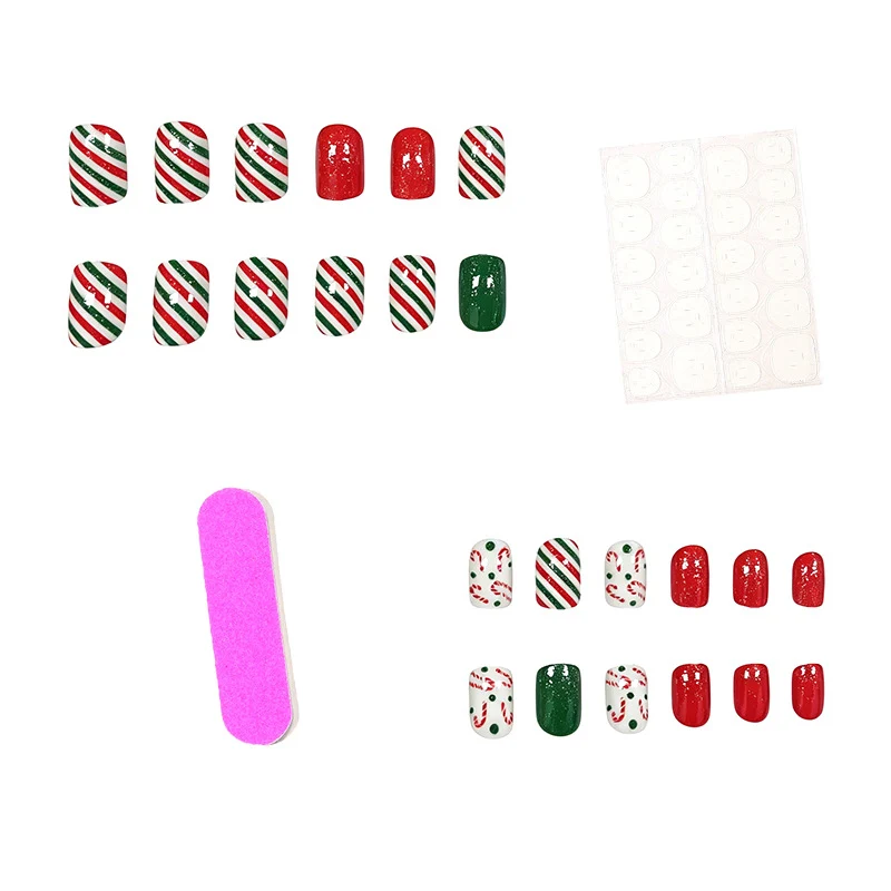 Holiday-Themed Creative Nail Art Set Stornfield