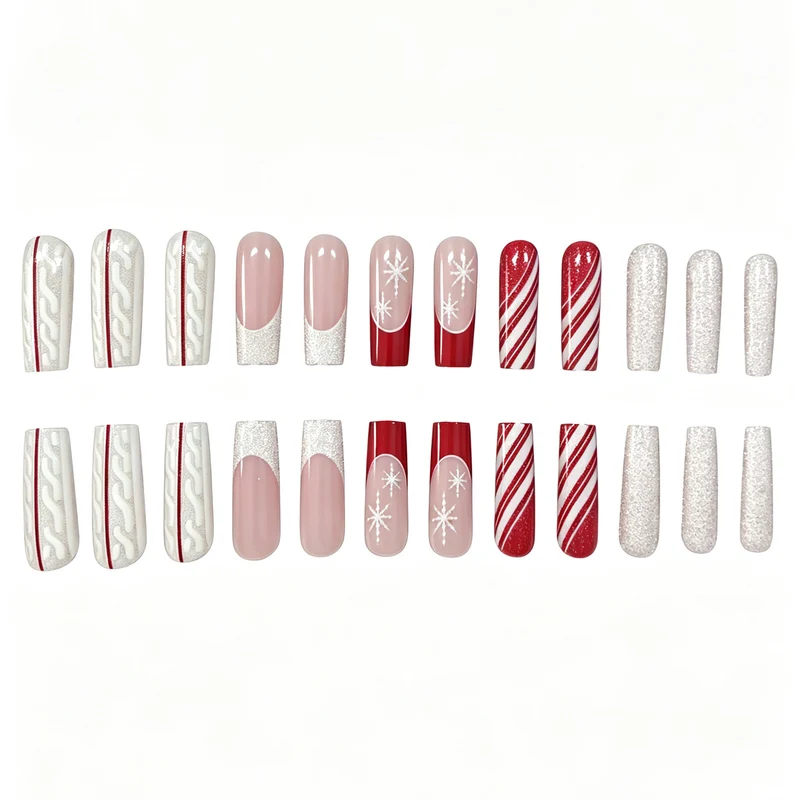 Holiday Themed 3D Nail Art Stornfield