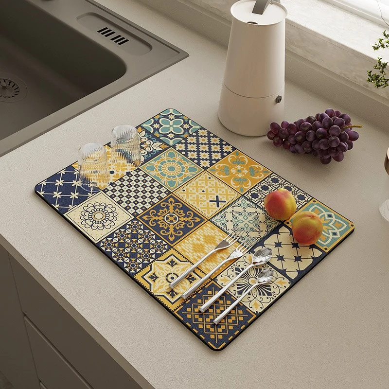 Decorative Kitchen Counter Mat