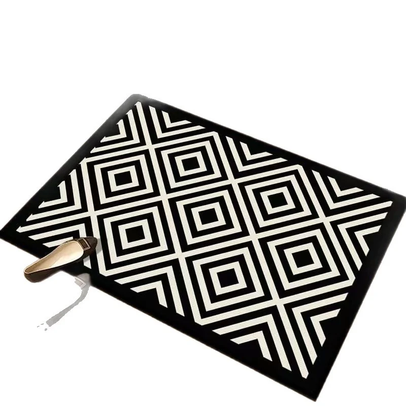 Decorative Geometric Pattern Floor Mat