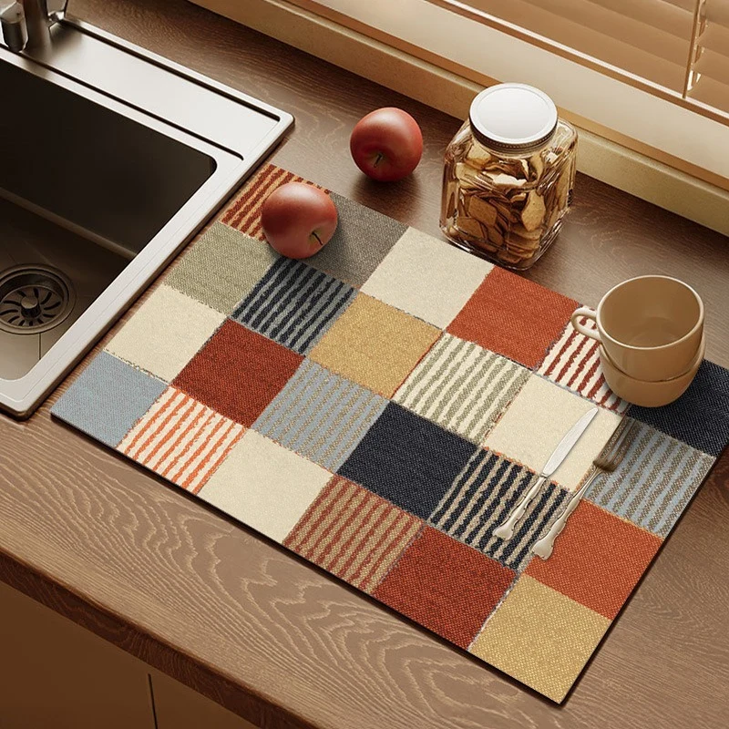 Colorful Kitchen Counter Mat