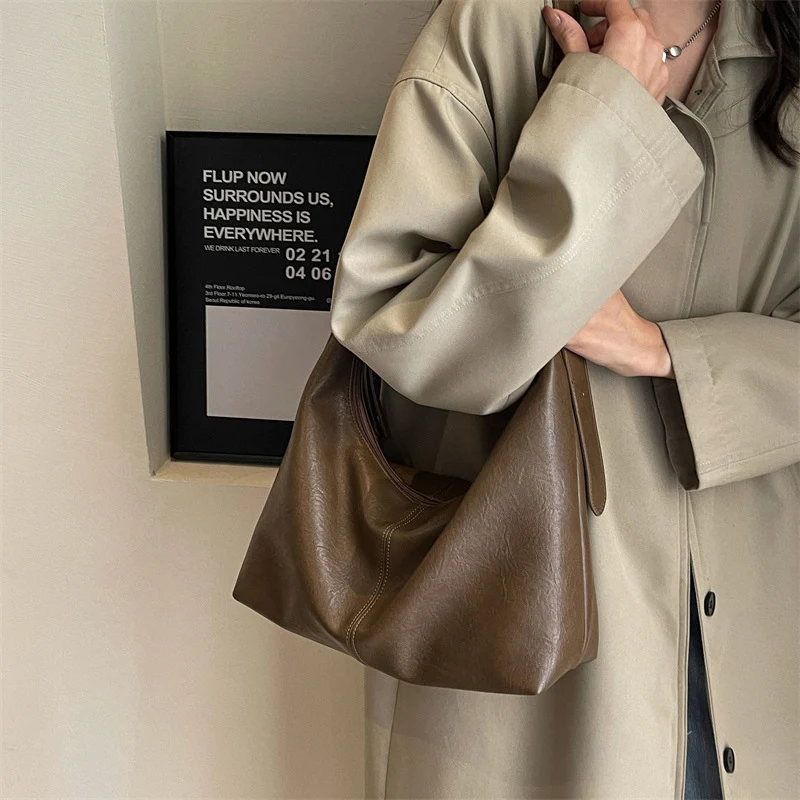 Soft Leather Shoulder Bag