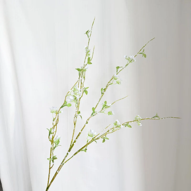 Künstlicher Blütenzweig mit detaillierten Blüten Karnz