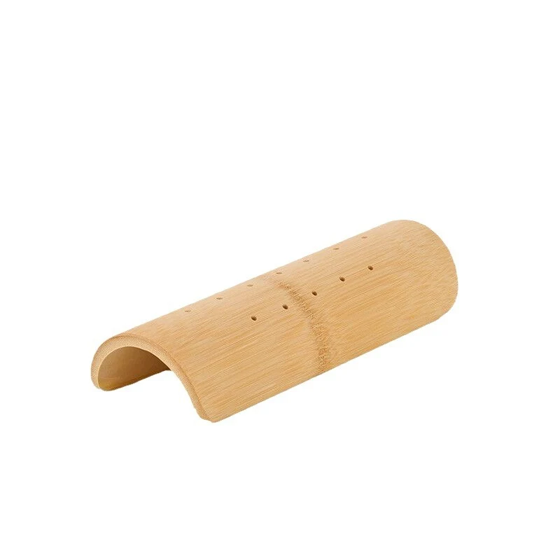 Bamboo Neck Pillow, U-Shape, Hard Shell