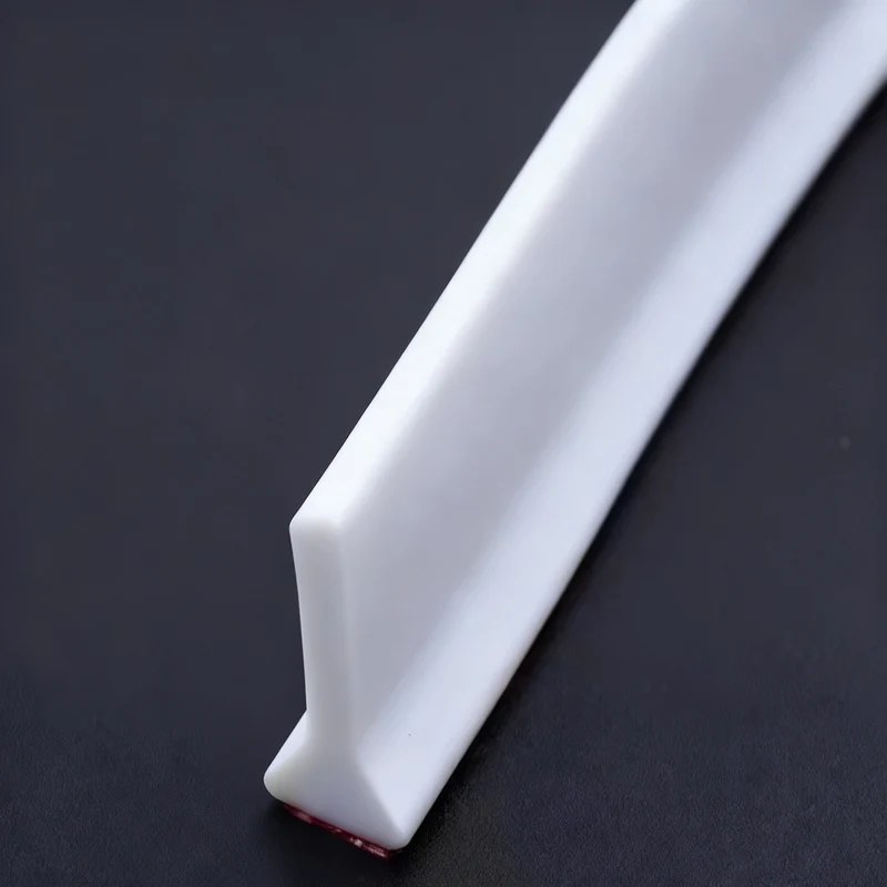 Bathroom sealing strip, height 30 or 50 mm