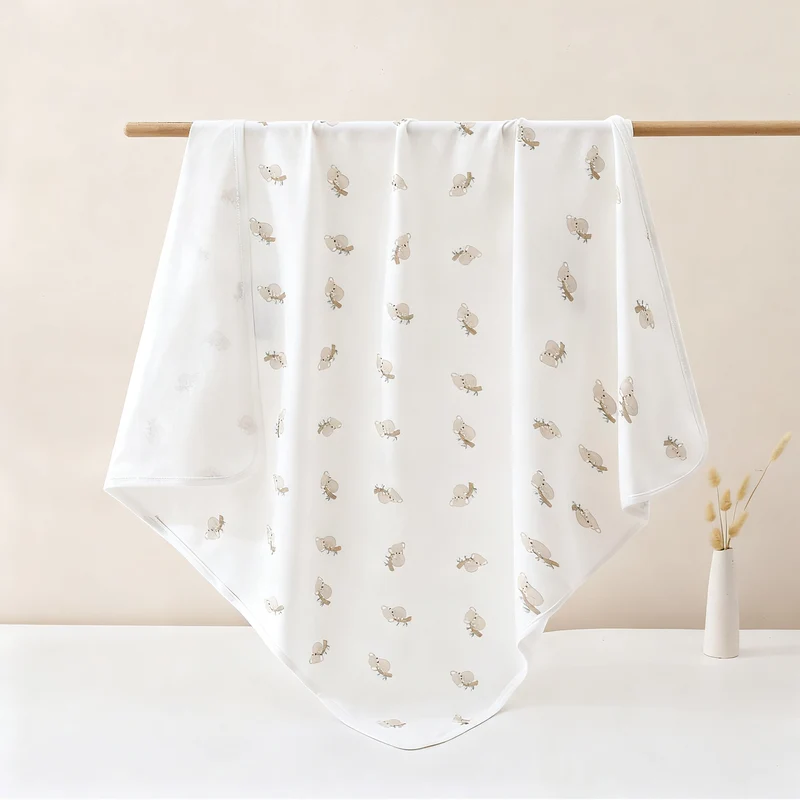 Baby changing cloth made of cotton, 90×90 cm