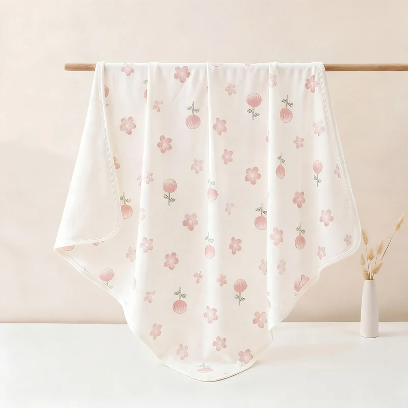 Baby changing cloth made of cotton, 90×90 cm