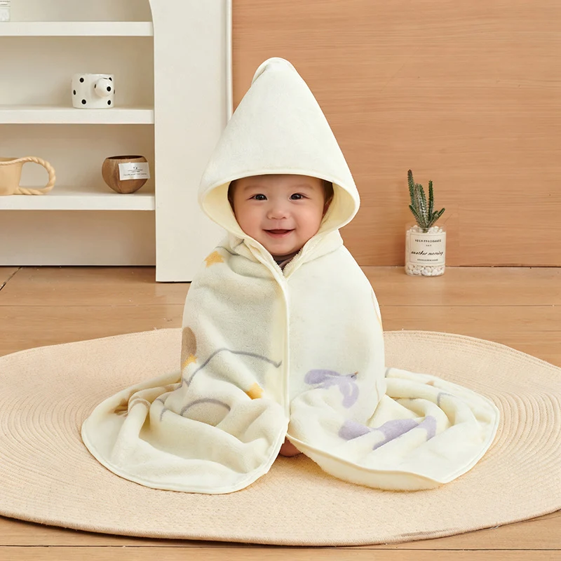 Baby blanket made of coral fleece, 80×80 cm