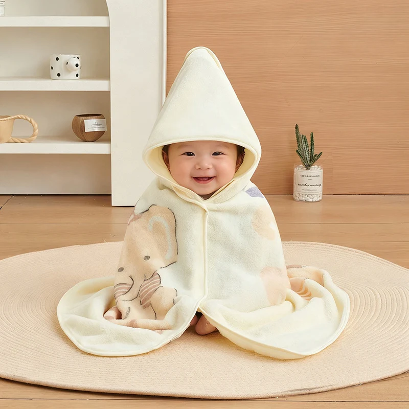 Baby blanket made of coral fleece, 80×80 cm