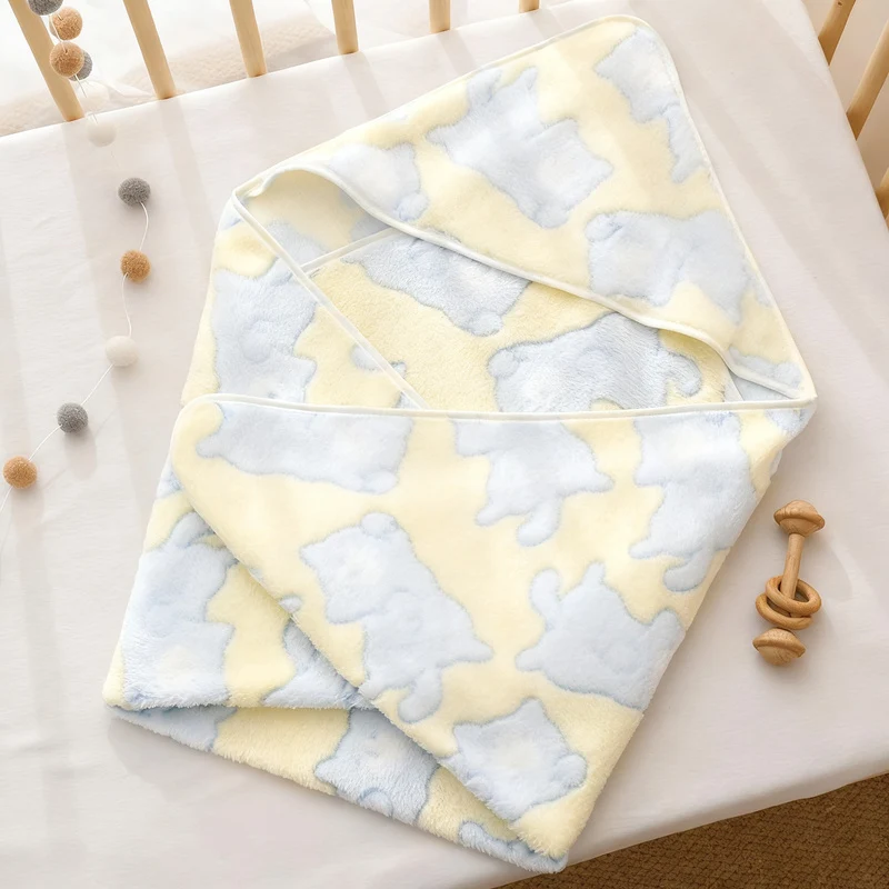 Baby blanket made of coral fleece, 80×80 cm