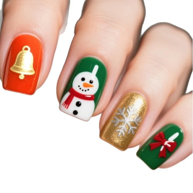 Kreative Themen Press-On Nagelkunst Karnz
