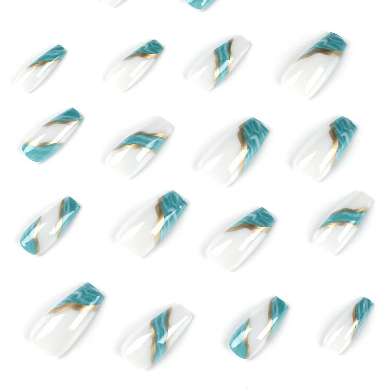 Artistic Acrylic Nail Art Extensions Stornfield