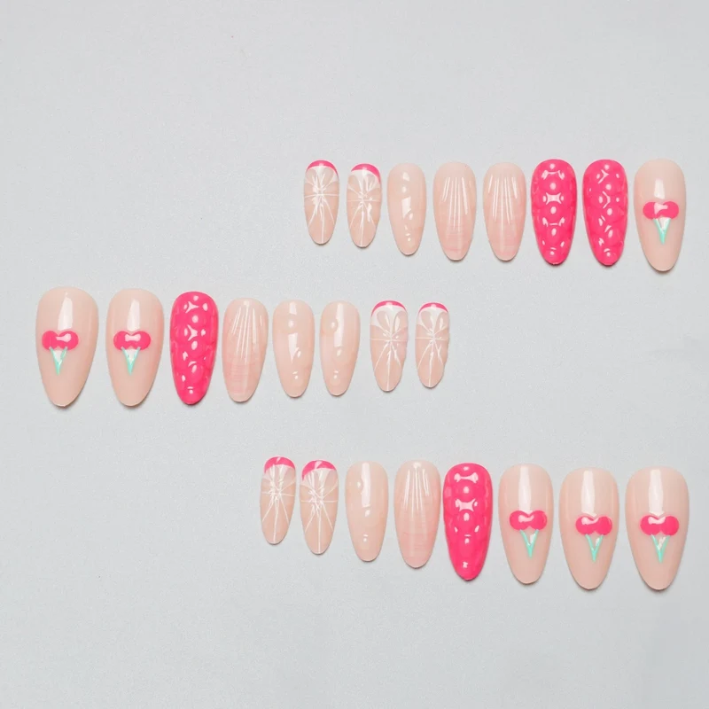 Artistic 3D Nail Art Enhancements Stornfield