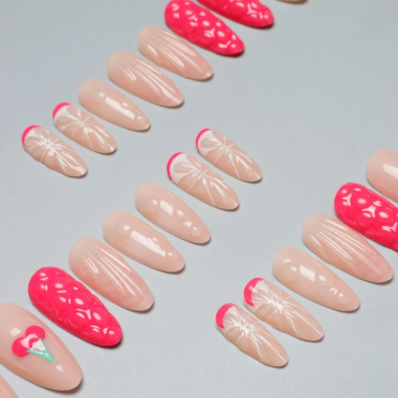 Artistic 3D Nail Art Enhancements Stornfield
