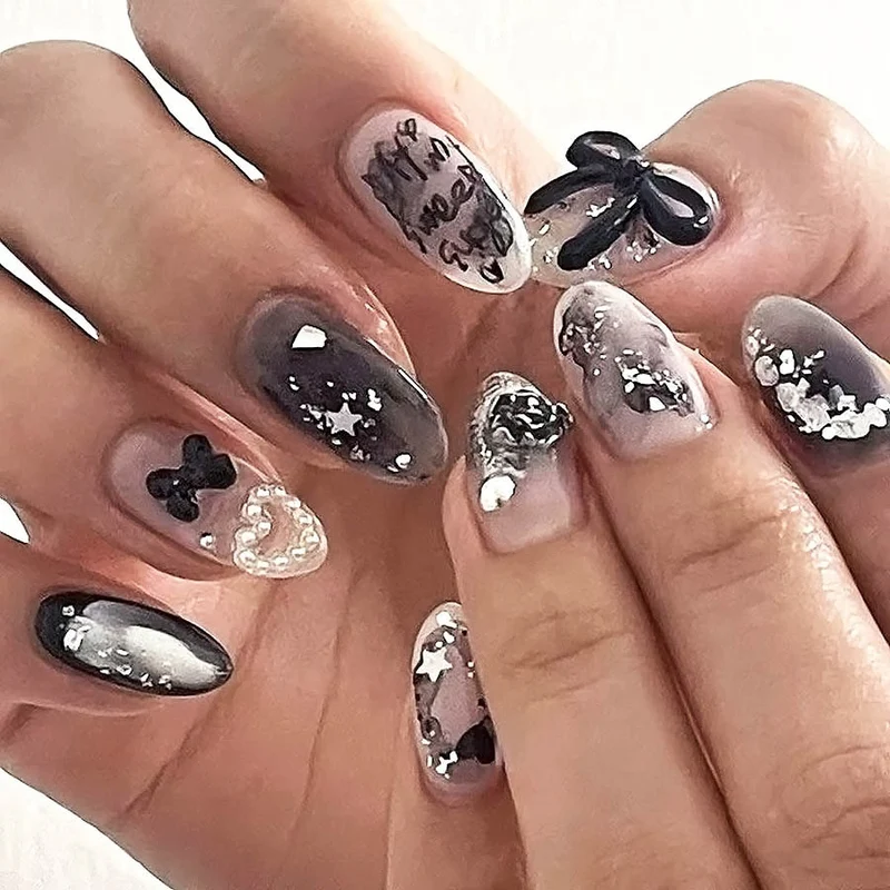 Artistic 3D Nail Art Design Stornfield