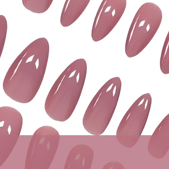 Almond-Shaped Gel Nail Enhancements Stornfield