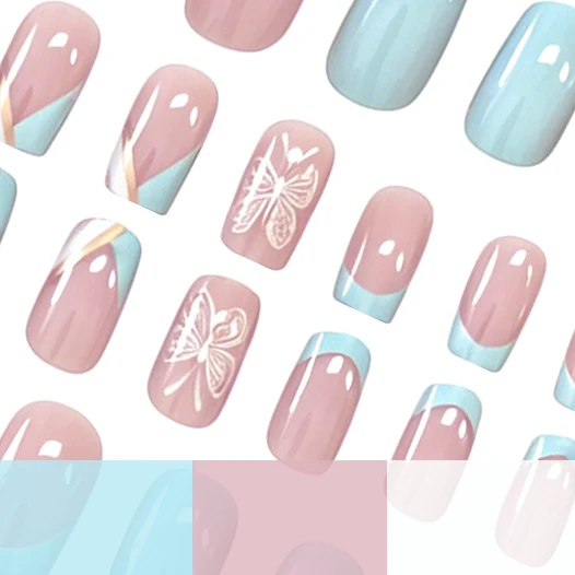 Acrylic Butterfly Nail Art Set Stornfield