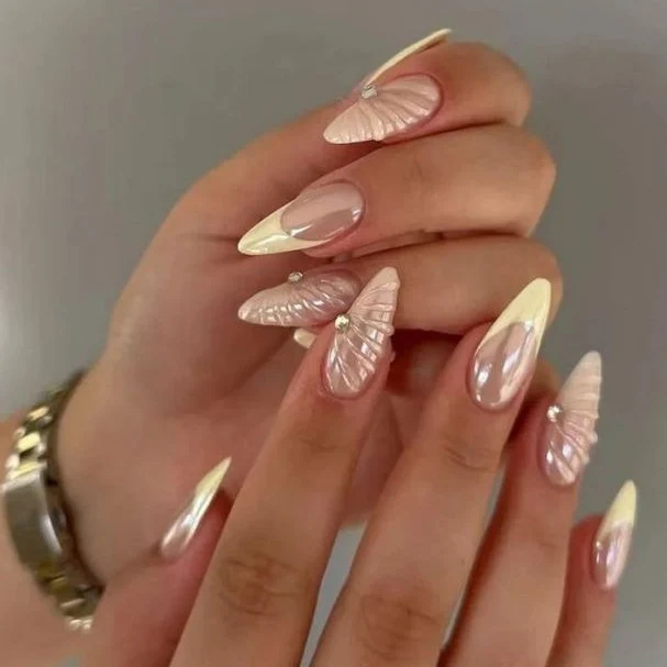 3D Decorative Acrylic Nail Enhancements Stornfield