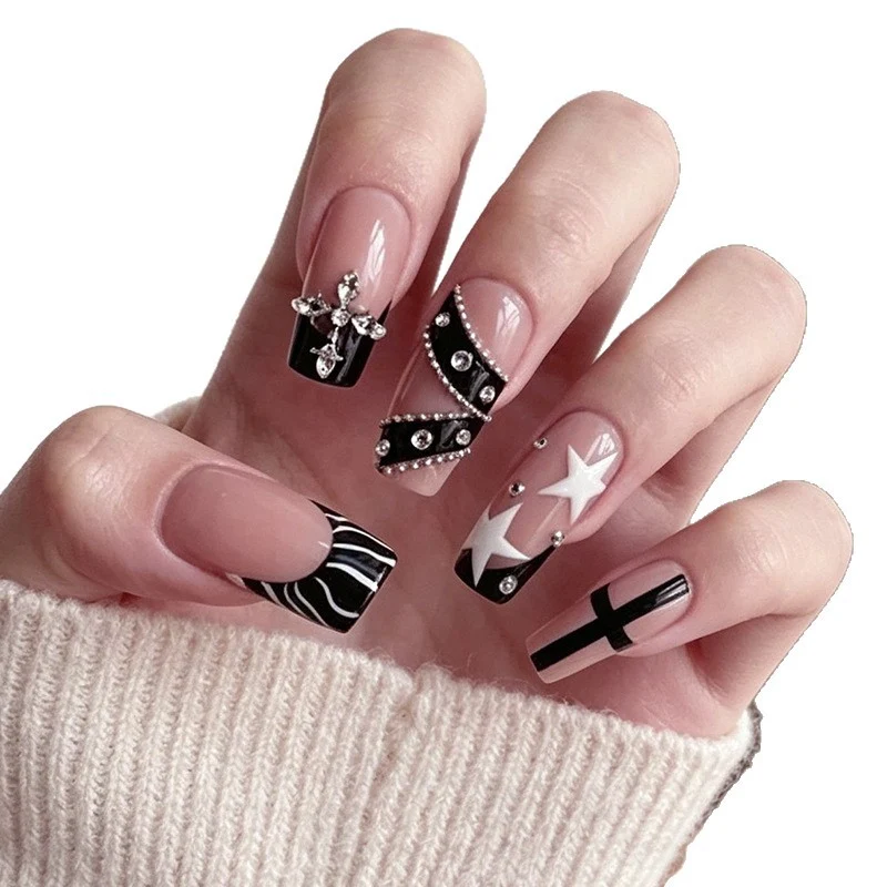 3D Decorative Acrylic Nail Art Enhancements Stornfield