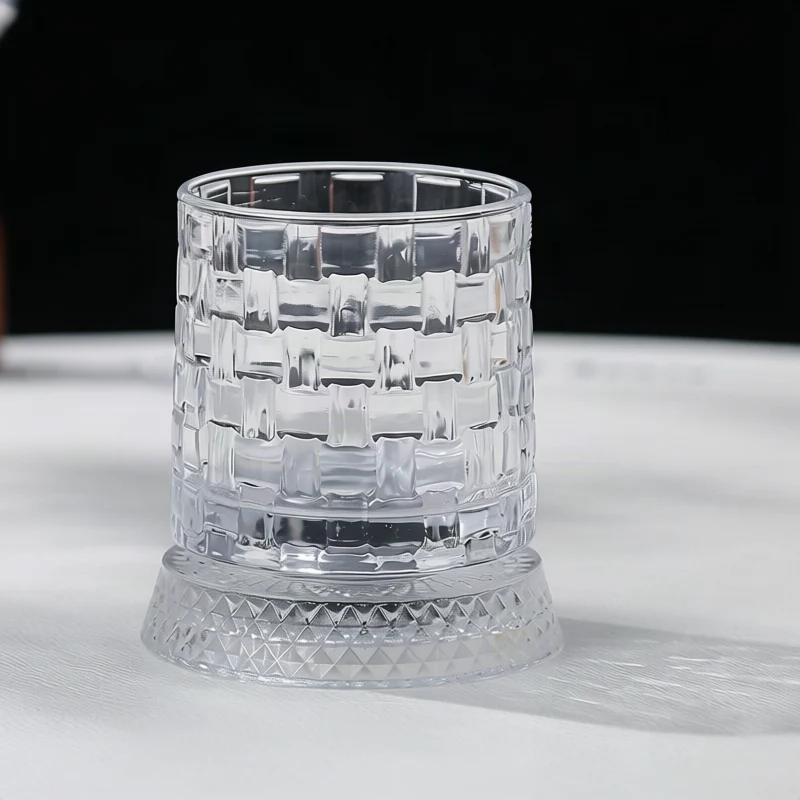 Whiskeyglas aus Glas, 180 ml