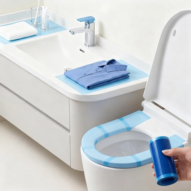 Disposable toilet seat covers, PE