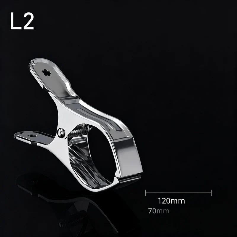 Stainless steel clothespins, large, wind resistant