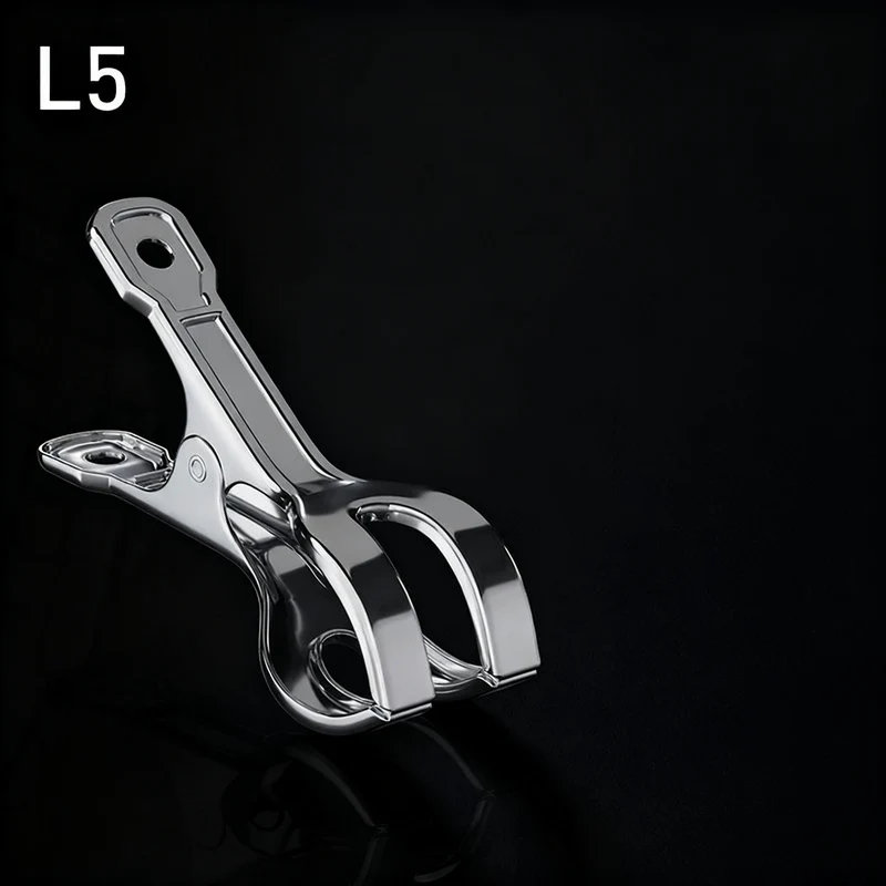 Stainless steel clothespins, large, wind resistant