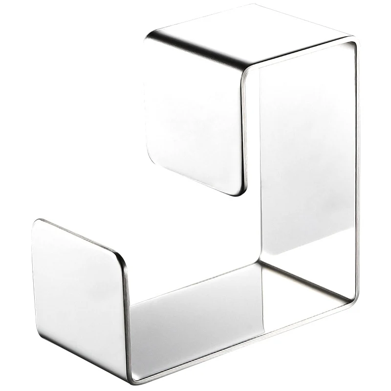 Stainless steel sink holder, wall-mounted, hole-free