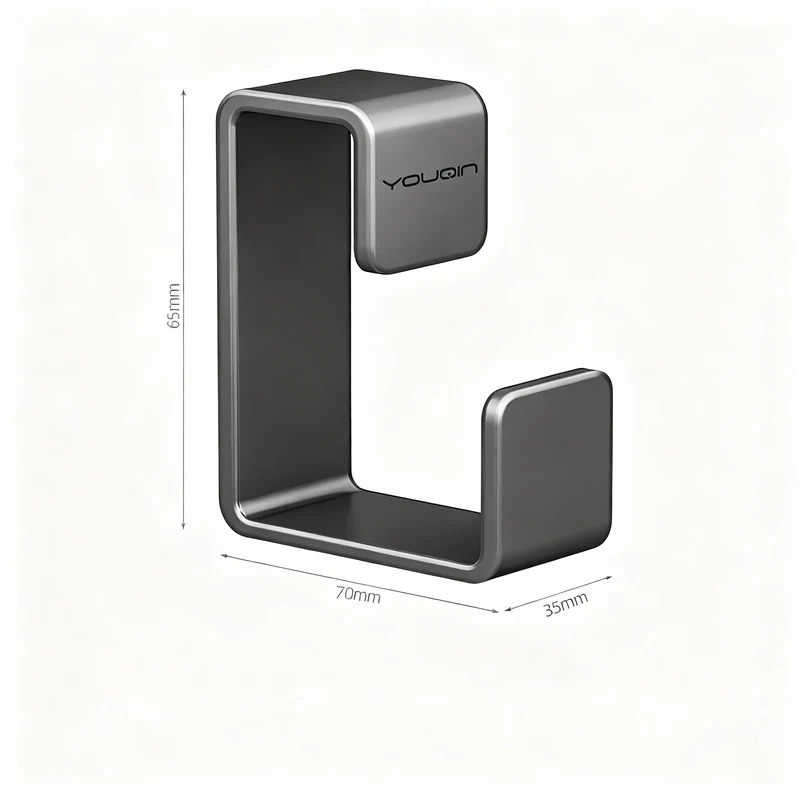Stainless steel sink holder, wall-mounted, hole-free