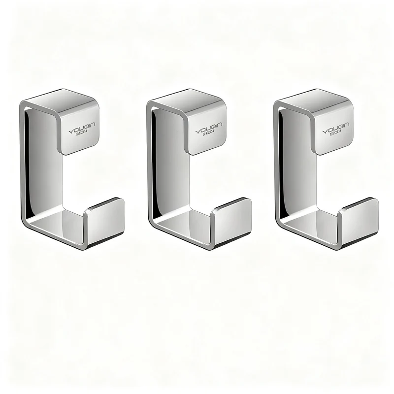 Stainless steel sink holder, wall-mounted, hole-free