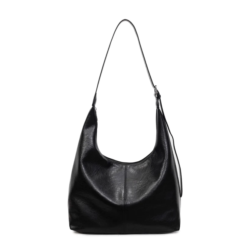 Premium Leder Slouchy Handtasche Karnz