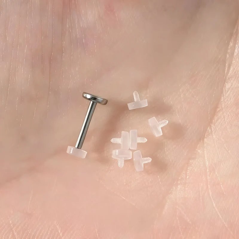 Titan-Piercingstab mit Innengewinde