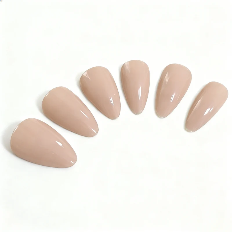 Premium Almond-Shaped Press-On Nail Enhancements Stornfield