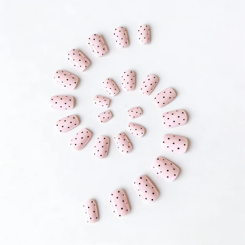 Polka Dot Nail Art Design Stornfield