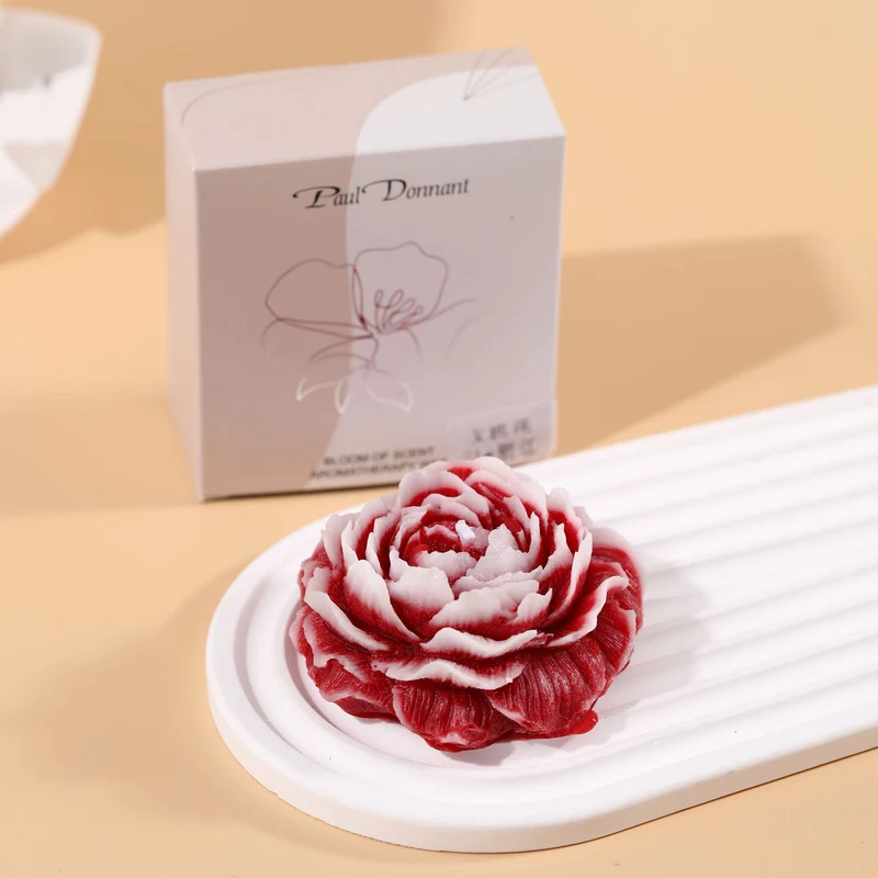 Handgefertigtes Rosenblüten dekoratives Seifenbar Geschenkset