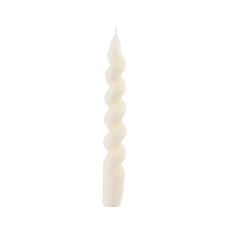 Verdrehte Spirale Dekorative Stabkerze