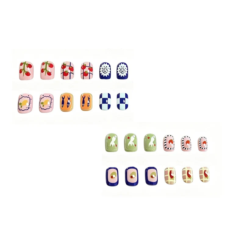Playful Artistic Nail Design Stornfield